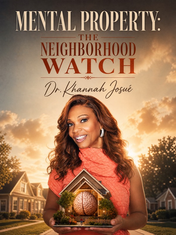Book cover: Mental Property: The Neighborhood Watch by Dr. Khannah Josué.